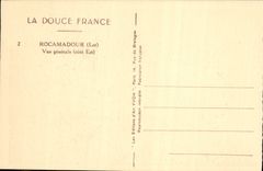 CPA Rocamadour Vue Generale 