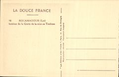 CPA Rocamadour Interieur de la Grotte de la Mise au Tombeau