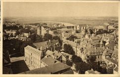 CPA Angers Vue generale vers le Chateau