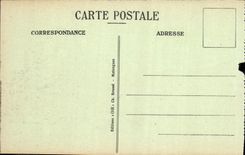 VINTAGE POSTCARD Rheims Places of Erlon