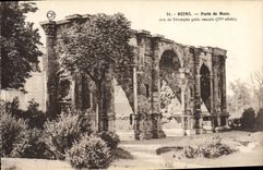 CPA Reims Porte de Mars 