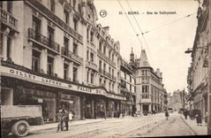 CPA Reims Rue de Talleyrand Palais du Vetement Gilles Lafond 