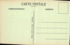 VINTAGE POSTCARD Rheims the Apse of the Militaria Cathedral