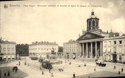 CPA Bruxelles Place Royale 