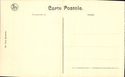 VINTAGE POSTCARD Brussels Anspach Boulevard