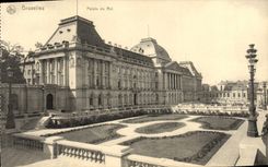 CPA Bruxelles Palais du Roi