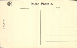 POSTAL Bruselas de la VENDIMIA el ayuntamiento de la plaza