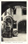 CPA Riquewihr Vieille Cour Rue du Cerf 