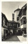 VINTAGE POSTCARD Riquewihr Court of Strasbourg