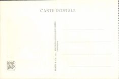 VINTAGE POSTCARD Fair Colonial International Paris 10931 Palais of the AOF the palate seen of the higher terrace of the restaurant