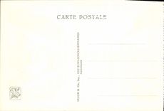 VINTAGE POSTCARD Fair Colonial International Paris 1931 Algerie House Algerian Southern part