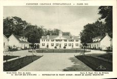 CPA Exposition Coloniale Internationale Paris 1931 Section des Etats Unis Mont Vernon Maison de George Washington