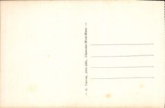 VINTAGE POSTCARD Chamonix Mont Blanc Crosses of a crack to Mont Blanc Alpinisme