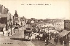 CPA Le Havre Boulevard Albert l er 
