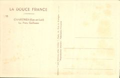 CPA Chartres La Porte Guillaume 