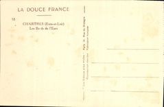 Bordes de Chartres de la POSTAL de la VENDIMIA del Eure