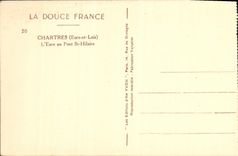 CPA Chartres L'Eure au Pont St Hilaire