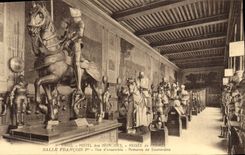 CPA Paris Hotel des Invalides Musee de l'Armee Salle Francois 1er Armures des souverains 