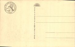 VINTAGE POSTCARD Paris Hotel of the Invalids Museum of the Army Gallery Petain German Flags Militaria