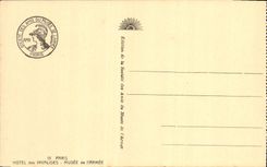 VINTAGE POSTCARD Paris Hotel of the Invalids Museum of the Army Church St Louis