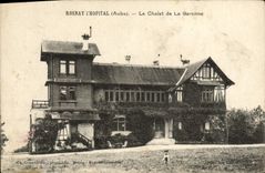 VINTAGE POSTCARD Rosnay the Hospital the Country cottage of Garenne