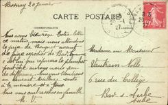 VINTAGE POSTCARD Rosnay the Hospital a Street