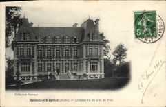 VINTAGE POSTCARD Rosnay the Hospital Castle seen of the Dimension of the Park