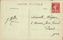 VINTAGE POSTCARD Rosnay the Hospital Park Castle