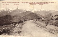VINTAGE POSTCARD Vallee of Ayguette Panoramic View of the collar of Caravel Poste of Escouloube has Roqefort