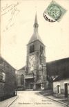 VINTAGE POSTCARD Vendeuvre the Church Saint Pierre