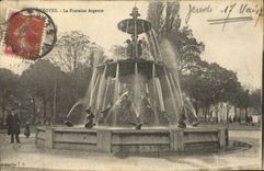 CPA Troyes La Fontaine Argence 