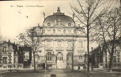 VINTAGE POSTCARD Troyes the Savings bank