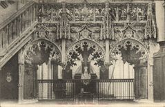 CPA Troyes Jube de la Madeleine Interieur 