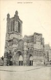 CPA Troyes La Cathedrale 