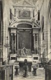 VINTAGE POSTCARD Interior Troyes of the Church St Jean