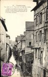 VINTAGE POSTCARD Troyes Seen from on the Thwart of the Bridge of Ruails