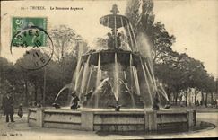 CPA Troyes La Fontaine Argence 