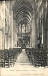 CPA Troyes La Nef et le Choeur de la Cathedrale 