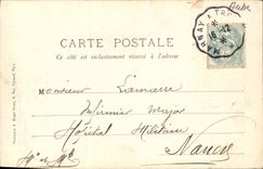 VINTAGE POSTCARD Troyes the Nave and Chorus of the Cathedral