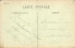 VINTAGE POSTCARD Troyes Street Champeaux