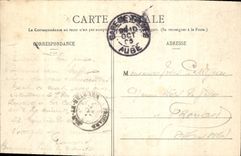 CPA Troyes Jube de l'Eglise Ste Madeleine