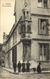 VINTAGE POSTCARD Troyes Hotel of Marizy