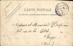 VINTAGE POSTCARD Chavanges the Church