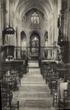 VINTAGE POSTCARD Brienne the Interior Castle of the church