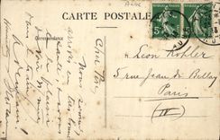 VINTAGE POSTCARD Sainte Savine View