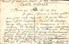 VINTAGE POSTCARD Bar on Paddle the Walk of Mathaux