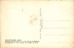 VINTAGE POSTCARD Bar on Paddle Fountain German co. with the Slope Is Mountain German co.