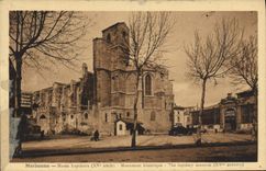 CPA Narbonne musee monument historique Chaussures Lapeyre
