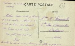 POSTAL de la VENDIMIA el Aude Narbonne el monumento del ayuntamiento