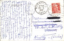 POSTAL Narbonne de la VENDIMIA tres puentes